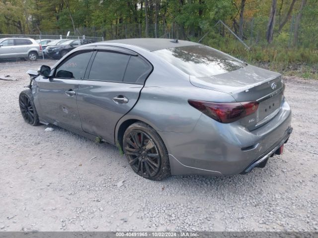 JN1FV7AR9GM451886 Infiniti Q50 3.0t Red Sport 400
