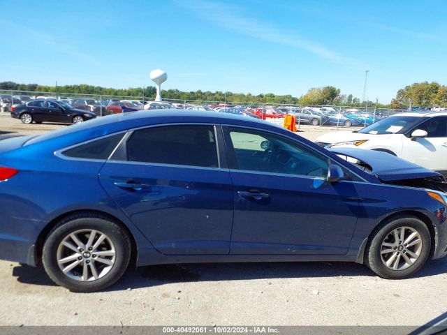 5NPE24AF8FH156812 Hyundai SONATA SE