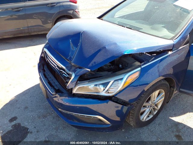 5NPE24AF8FH156812 Hyundai SONATA SE