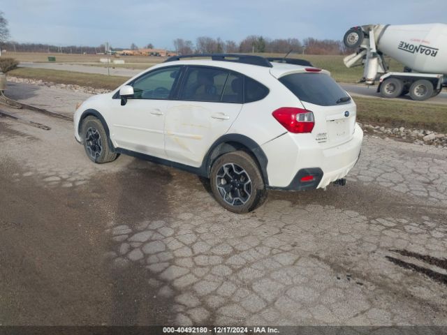 JF2GPAGC9E8297425 Subaru Xv Crosstrek 2.0i Limited