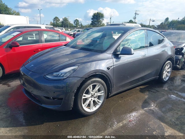 2020 TESLA MODEL Y 5YJYGDEE7LF049728 Photo 1