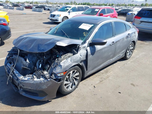 Honda CIVIC EX 2017 2HGFC2F71HH544341 Image 2