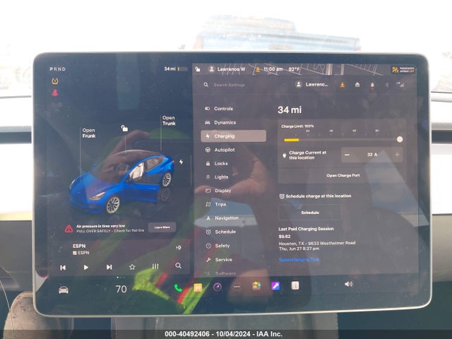 Tesla Model 3 Rear-wheel Drive 2023 5YJ3E1EA4PF590835 Image 17