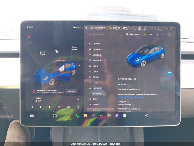Tesla Model 3 Rear-wheel Drive 2023 5YJ3E1EA4PF590835 Image 18