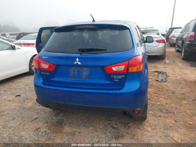 4A4AP3AWXFE031006 Mitsubishi Outlander Sport Es