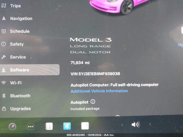 2021 TESLA MODEL 3 5YJ3E1EB9MF939038 Photo 6