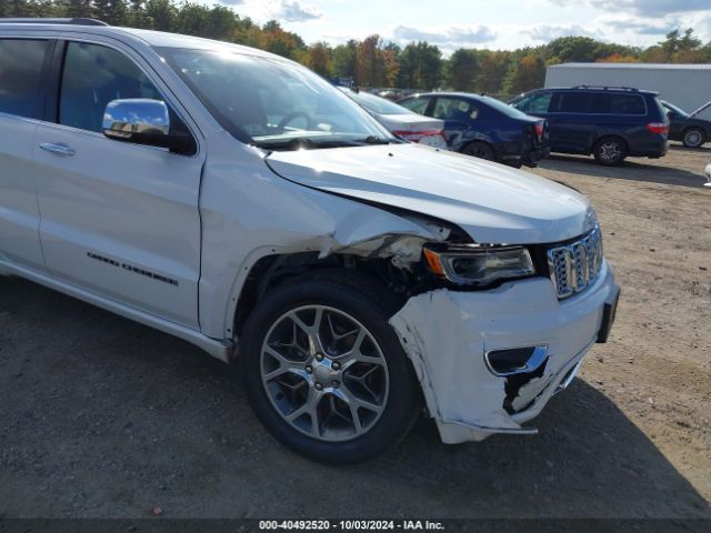 1C4RJFCG1MC593940 Jeep Grand Cherokee Overland 4x4