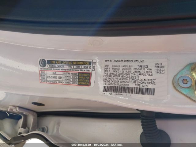5J8TC2H59LL004908 Acura Rdx Technology Package