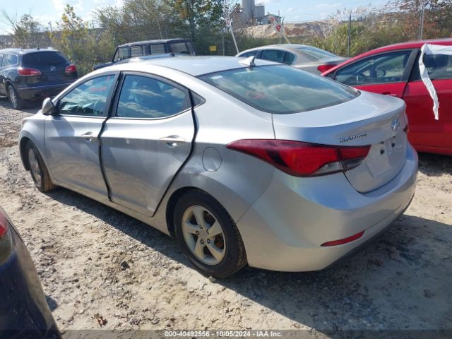 5NPDH4AE9FH551518 Hyundai ELANTRA SE