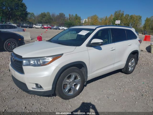 5TDDKRFH8FS171002 Toyota Highlander Limited V6