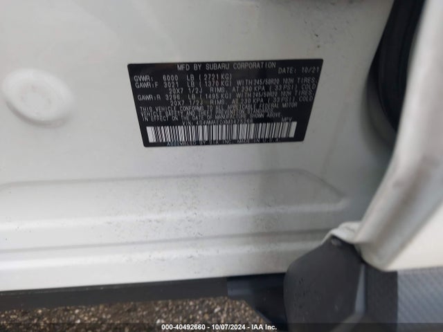 4S4WMAEDXM3475266 Subaru Ascent Premium