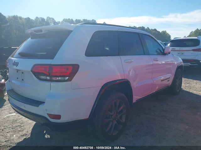1C4RJFBGXGC444559 Jeep Grand Cherokee Limited 75th Anniversary