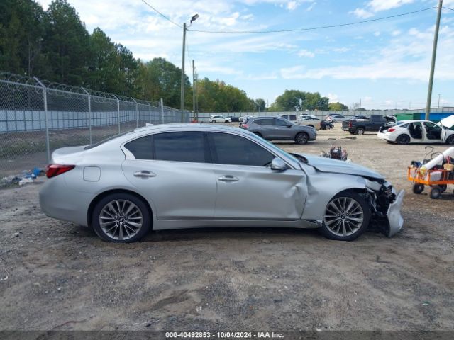 JN1EV7AR5KM559264 Infiniti Q50 3.0t Luxe