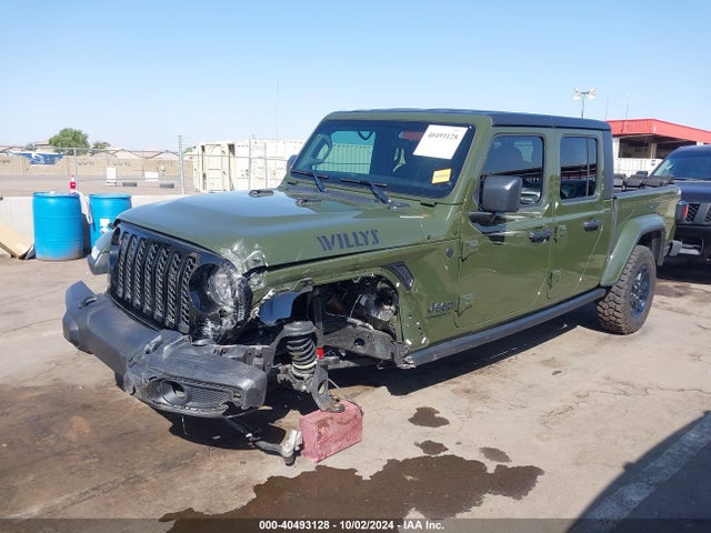 1C6HJTAG2PL548224 Jeep Gladiator Willys 4x4