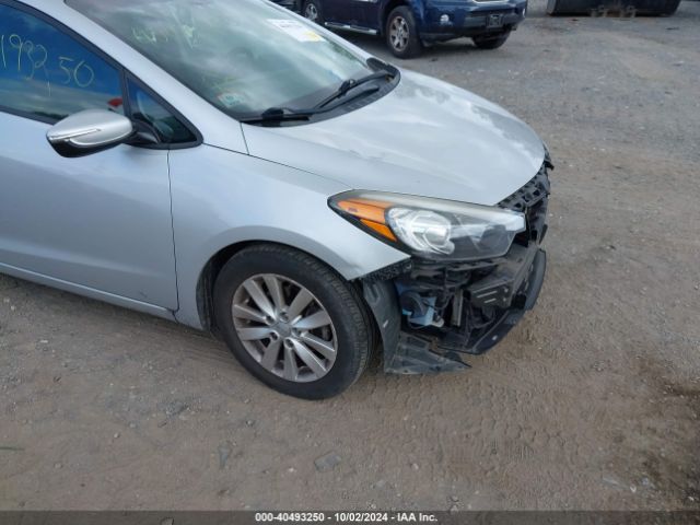 KNAFX4A62F5399311 KIA FORTE LX