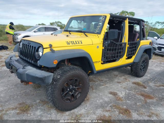 1C4BJWDG2FL697470 Jeep Wrangler Unlimited Willys Wheeler