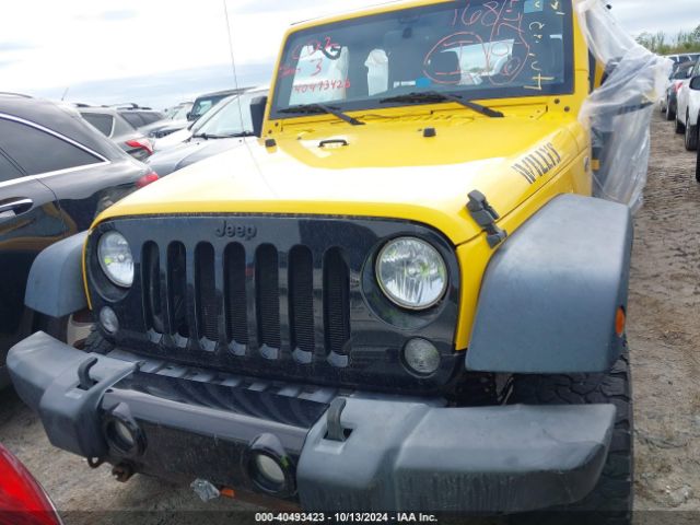 1C4BJWDG2FL697470 Jeep Wrangler Unlimited Willys Wheeler