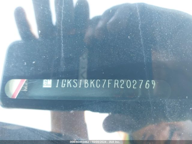 1GKS1BKC7FR202769 GMC YUKON SLT