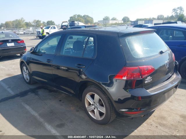 3VW217AU0HM029875 Volkswagen Golf Tsi S 4-door/tsi Se 4-door/tsi Sel 4-door/tsi Wolfsburg Edition 4-door