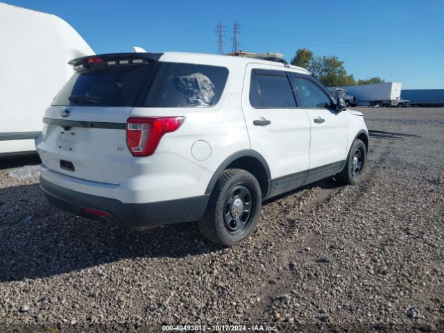 1FM5K8AR6GGB73658 Ford Utility Police Interceptor