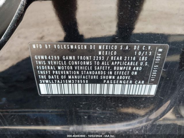 3VWLL7AJ1EM378558 Volkswagen Jetta 2.0l Tdi