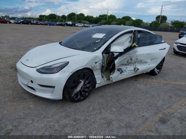 5YJ3E1EC3PF598989 Tesla Model 3 Performance Dual Motor All-wheel Drive