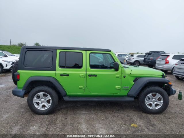 1C4HJXDG9LW142008 Jeep Wrangler Unlimited Sport S 4x4