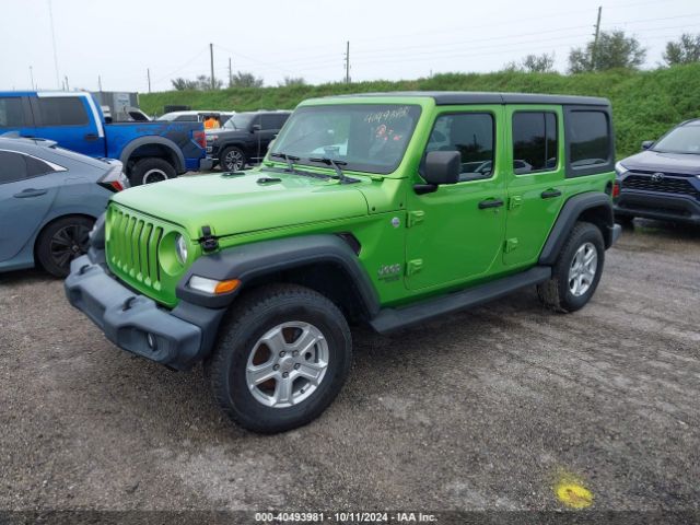 1C4HJXDG9LW142008 Jeep Wrangler Unlimited Sport S 4x4