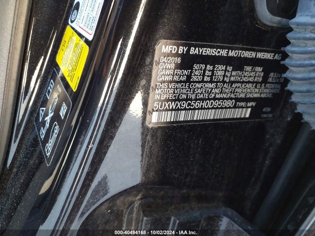 5UXWX9C56H0D95980 BMW X3 Xdrive28i