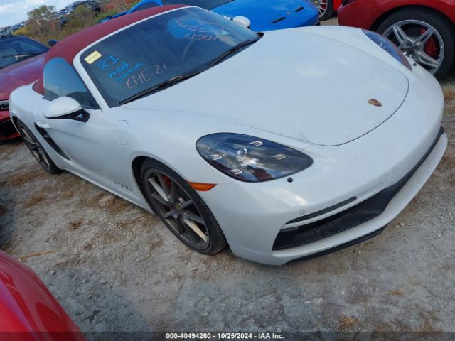 2021 PORSCHE 718 BOXSTER WP0CD2A8XMS232097