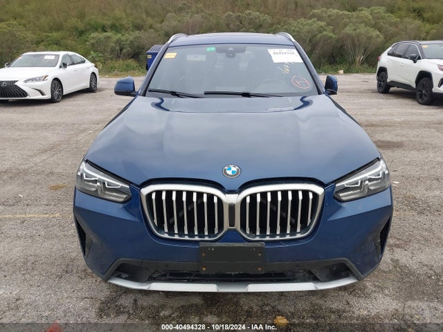 BMW X3 Sdrive30i 2022 5UX43DP03N9K23401 Image 12