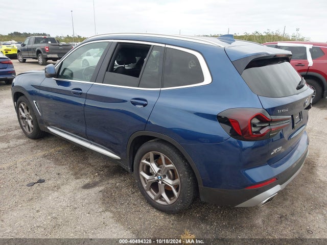BMW X3 Sdrive30i 2022 5UX43DP03N9K23401 Image 3