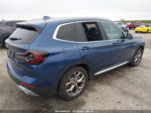 BMW X3 Sdrive30i 2022 5UX43DP03N9K23401 Image 4
