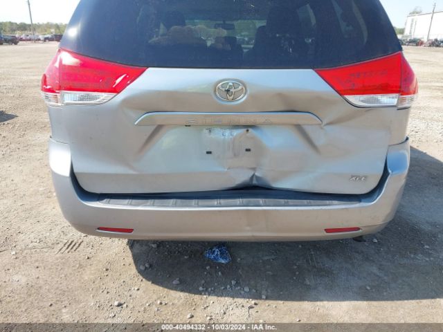 5TDYK3DC3ES520376 Toyota Sienna Xle V6 8 Passenger