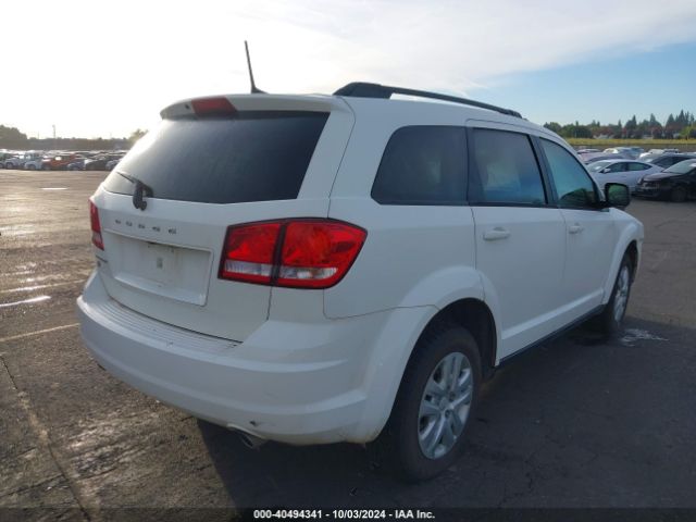 3C4PDDAG4JT515206 Dodge Journey Se Awd