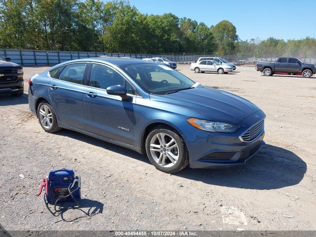 Ford Fusion Hybrid Se 2018 3FA6P0LU2JR139087 Image 1