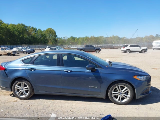 Ford Fusion Hybrid Se 2018 3FA6P0LU2JR139087 Image 13