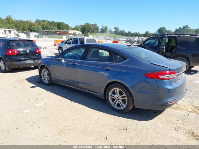 Ford Fusion Hybrid Se 2018 3FA6P0LU2JR139087 Image 3