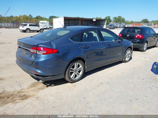 Ford Fusion Hybrid Se 2018 3FA6P0LU2JR139087 Image 4