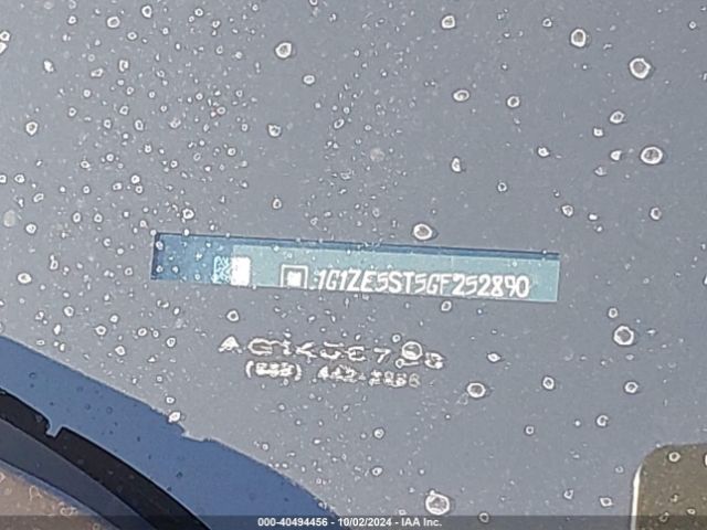 1G1ZE5ST5GF252890 Chevrolet MALIBU 1LT