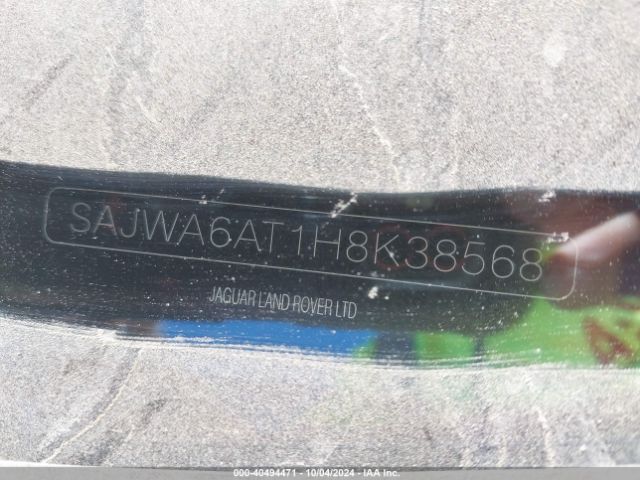 SAJWA6AT1H8K38568 Jaguar F-type Premium