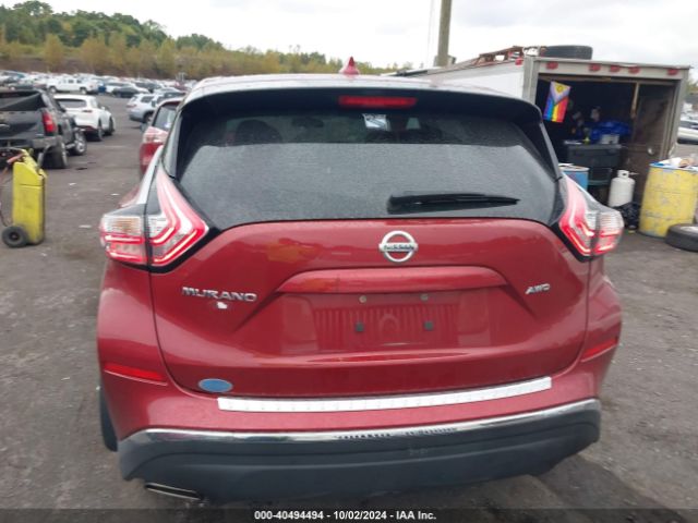 5N1AZ2MH7JN184603 Nissan MURANO S