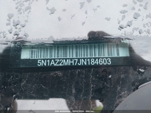 5N1AZ2MH7JN184603 Nissan MURANO S