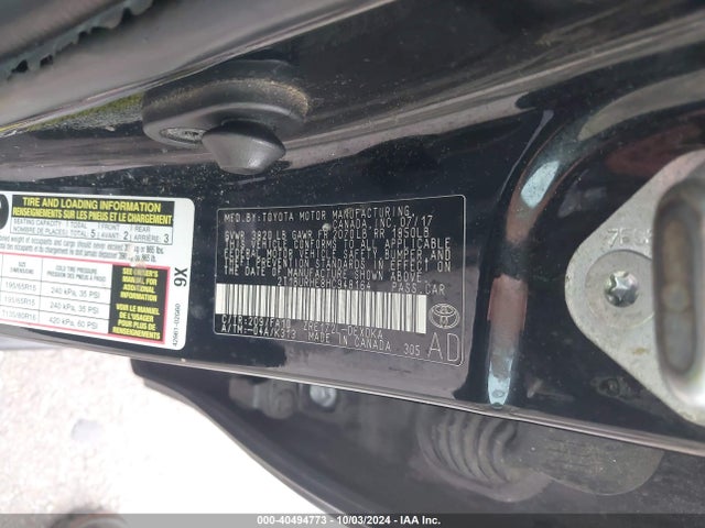 2T1BURHE8HC948164 Toyota COROLLA L