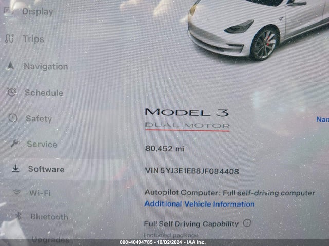 Tesla Model 3 Long Range/performance 2018 5YJ3E1EB8JF084408 Image 14