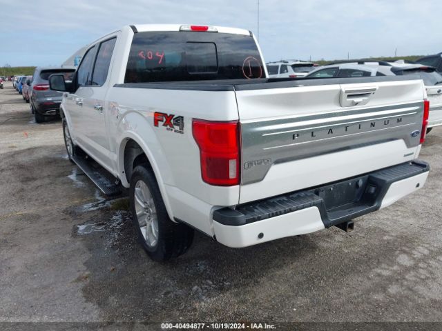 1FTEW1E44KFB77057 Ford F-150 Platinum