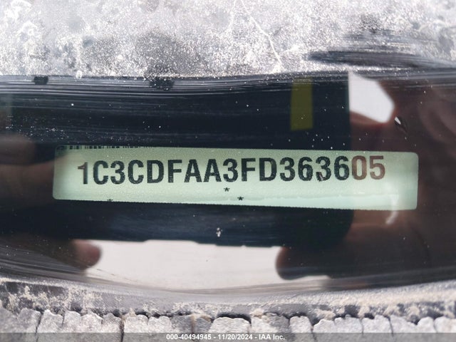 1C3CDFAA3FD363605 Dodge DART SE