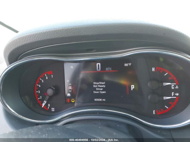 1C4RDHDG2HC643431 Dodge Durango Gt Rwd