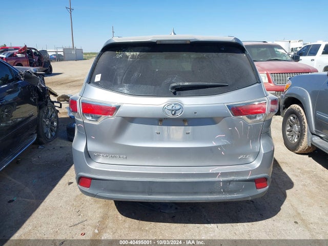 Toyota Highlander Xle V6 2016 5TDKKRFH2GS507378 Image 17