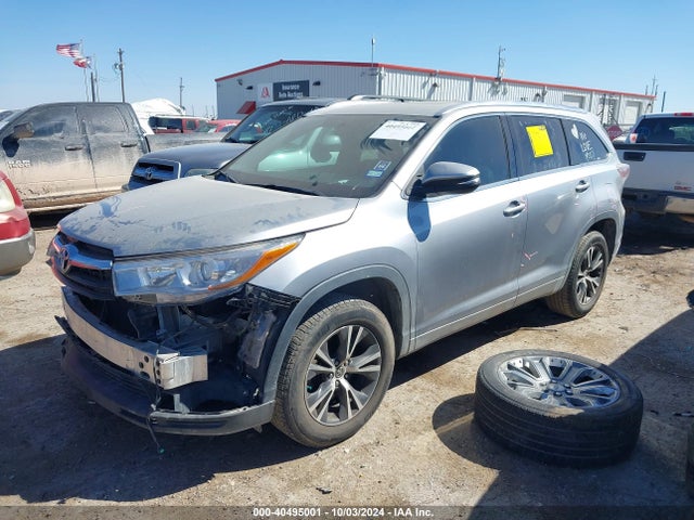 Toyota Highlander Xle V6 2016 5TDKKRFH2GS507378 Image 2